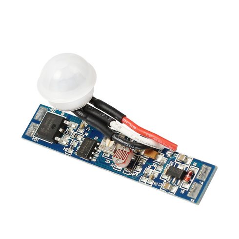 LED profilba építhető szürkületérzékelő PIR kapcsolóval