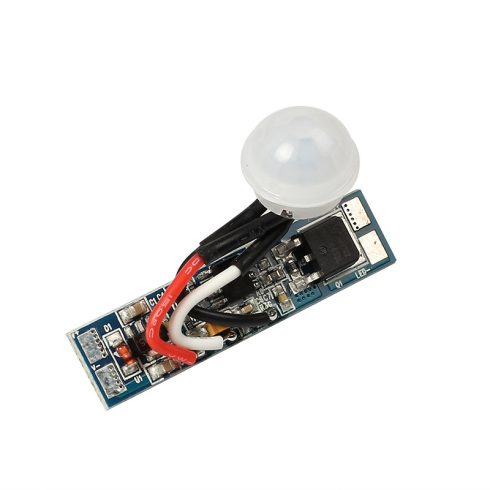 LED profilba építhető PIR mozgásérzékelős kapcsoló, késleltetés 40 mp