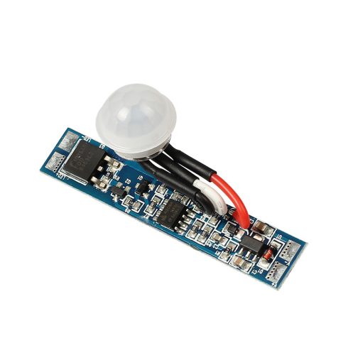 LED profilba építhető PIR mozgásérzékelős kapcsoló szürkületérzékelővel