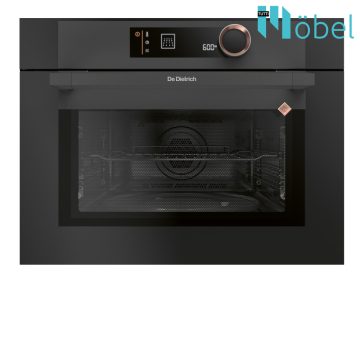   De Dietrich beépíthető mikrohullámú sütő, 40 l, 4 automatikus program, LCD kijelző, fekete