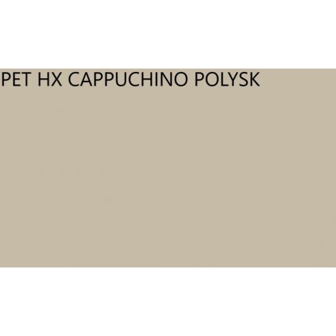 Fényes PET fólia - HX Cappucino polysk