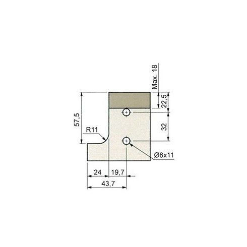 GOLA profilhoz rögzítő