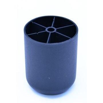 70-es műanyag bútorláb fekete