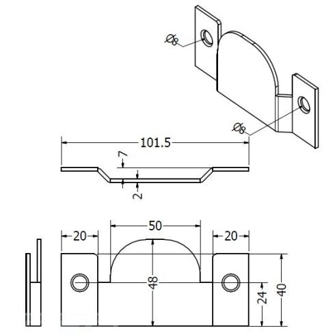 Új (íves) összehúzó elem