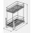 Nomet W2311M Kihúzható szekrényrács alsószekrénybe