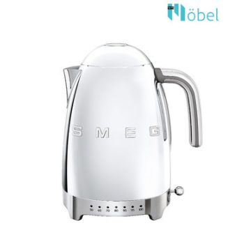   SMEG retro vízforraló, állítható hőm.,3D logó, fényes króm