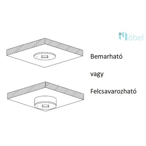 SLA04 vezeték nélküli PIR kapcsoló, vevő egység nélkül