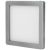 SLL04 LED lámpa, négyzet 100x100, matt króm, természetes fehér, 3W