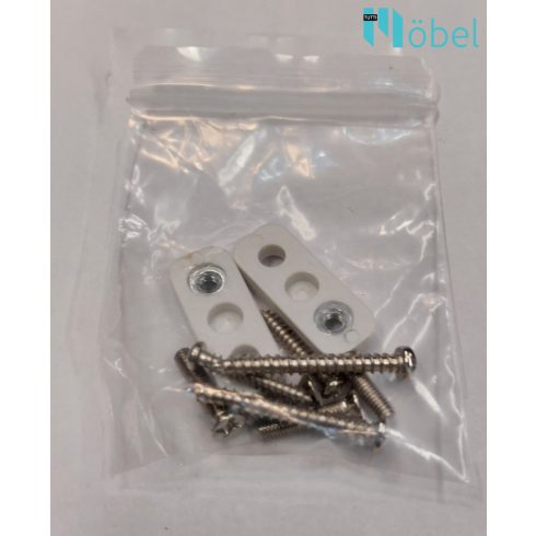 SM-715B ovális, bemarható USB csatlakozó, fekete, 1xUSB-A + 1xUSB-C