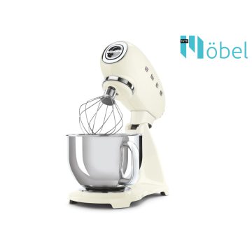 SMEG retro konyhai robotgép, bézs test és talp