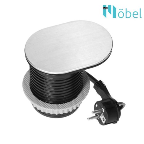 Pultba építhető konnektor, 1× szabványos hálózati aljzat, 1× USB-A, 1× USB-C csatlakozóval, 9042(GS)G