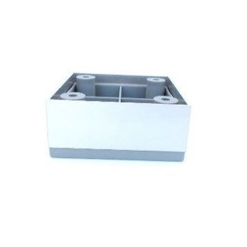 Alumínium szekrényláb - 65x65x25 mm