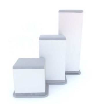 E/NK négyzet alakú alumínium szekrényláb (100-115 mm)
