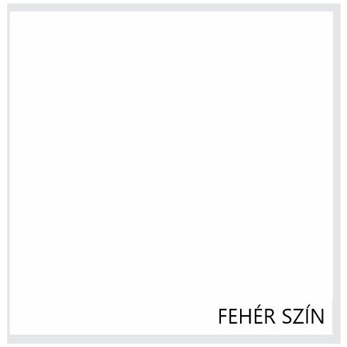 Tolóajtógörgő + vezető (35mm) - fehér