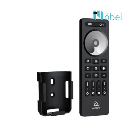 4 zónás, 2,4 GHz-es vezeték nélküli RF távirányító egyszínű LED-szalagokhoz