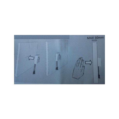 Érintőkapcsoló LED lámpákhoz, bútorlapon keresztül