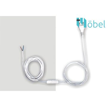   Vezeték trafó és dugalj közé, tolós kapcsolóval - 3 m  