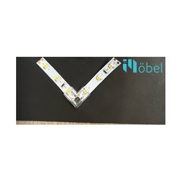   Forrasztás nélküli CLIP toldó 8 mm LED szalaghoz "S"