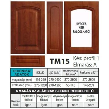 TM15 Marásminta