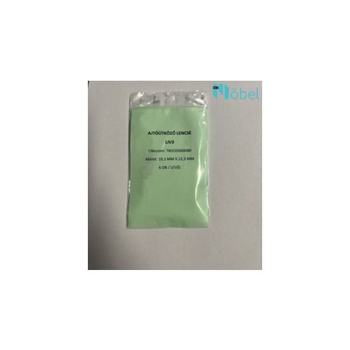 Ajtóütköző LIV3, D-22,3mm, H-10,1mm (6db / levél)