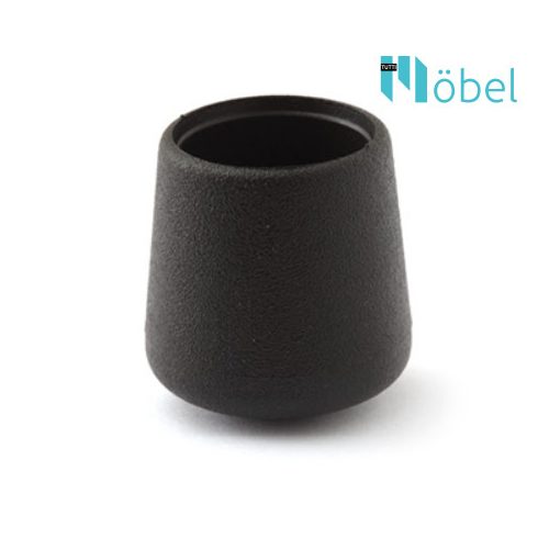 PVC széklábkupak – 18 mm fekete