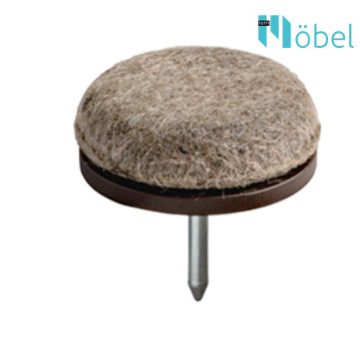 Szöges bútorcsúszka – gyapjúfilccel