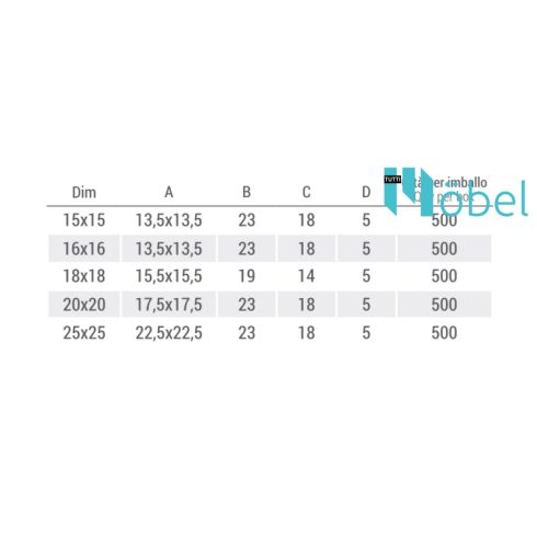Székláb végdugó filccel