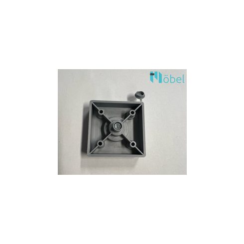 ITF Állítható szekrényláb, 63x63x17mm, szürke