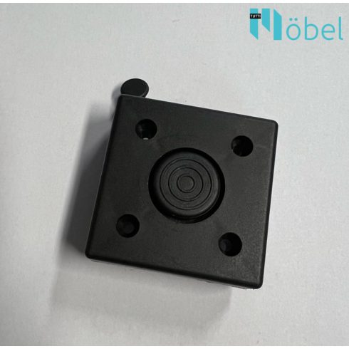 ITF Állítható szekrényláb, 63x63x17mm, fekete