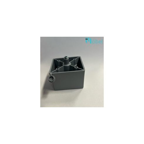 ITF Állítható szekrényláb, 63x63x44mm, szürke