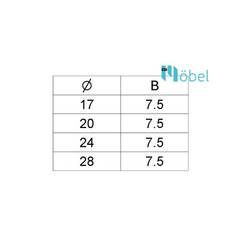 Öntapadós bútorcsúszka – gyapjúfilccel 