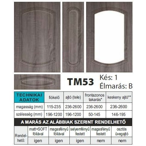 TM53 Marásminta