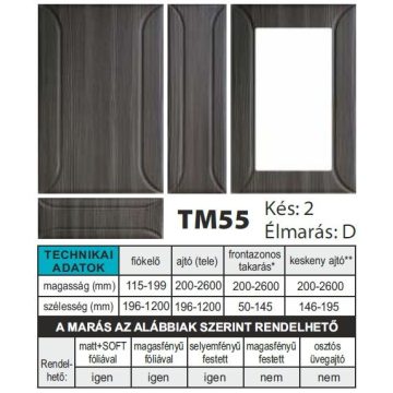 TM55 Marásminta