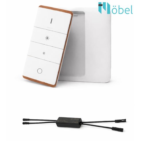 REJS távirányítós kapcsoló W16, 12V/72W, fehér, fali tartóval