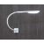 LILI Karos LED lámpa USB csatlakozóval, fekete, hideg fehér 