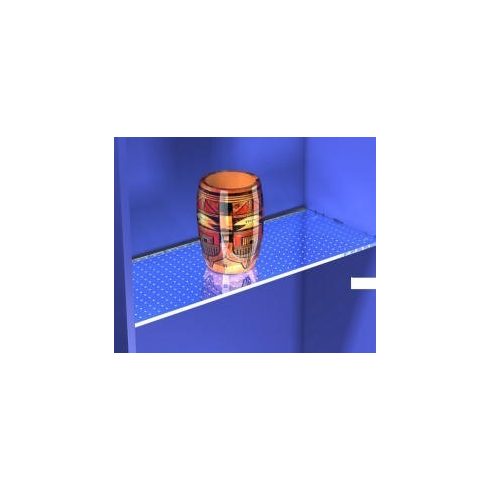 Üvegpolcvilágító LED 4-10 mm üveghez (560 mm) - hideg fehér