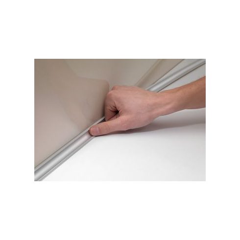 Öntapadós  aludekoros fugaprofil (3 m-es szálban)