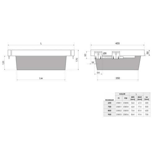 WB-660 Gardrób kosár