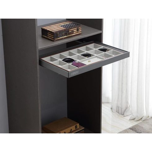 WB-665 Gardrób Rendszerező, fehér, 700 mm