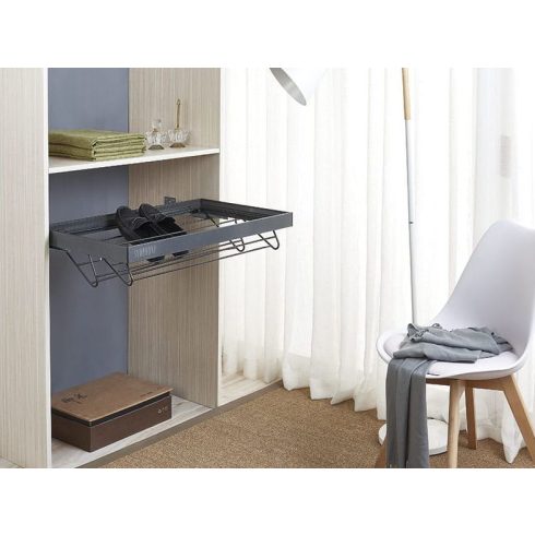 WB-666 Gardrób Cipőtartó, antracit, 700 mm