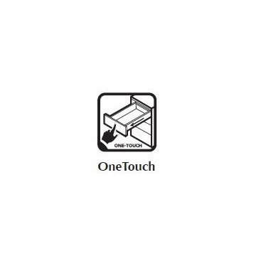 OneTouch (Push-Open kick-out) șinele de sertar